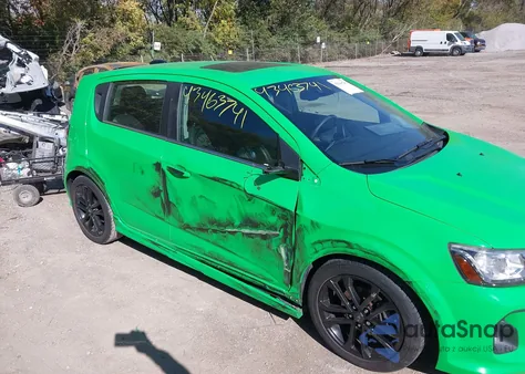 2017 Chevrolet Sonic Premier Auto from USA, damaged, VIN 1G1JF6SB5H4153233